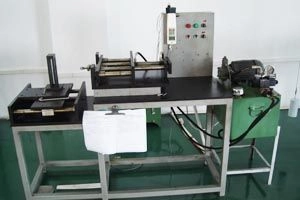 Test machine for security lock furniture