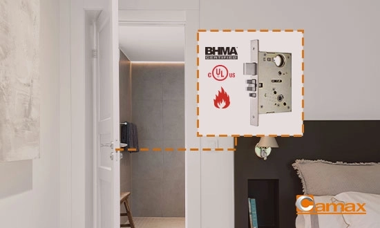 Upgrade Your Bedroom Door Lock with a Mortise Lock certified to ANSI, BHMA and UL Upgrade Your Bedroom Door Lock with a Mortise Lock certified to ANSI, BHMA and UL