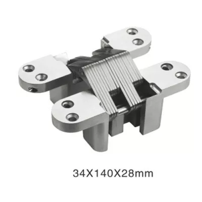 Zinc Alloy Invisible And Adjustable Hinge